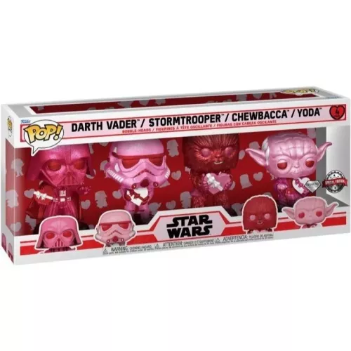 Funko Pop! Darth Vader 4 Pack Valentine's Diamond Collection Box