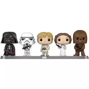 Darth Vader / Stormtrooper / Luke Skywalker / Princess Leia / Chewbacca image