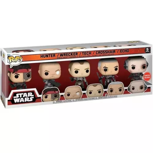 Funko Pop! Wrecker 5 Pack Star Wars Vinyl Figure Box