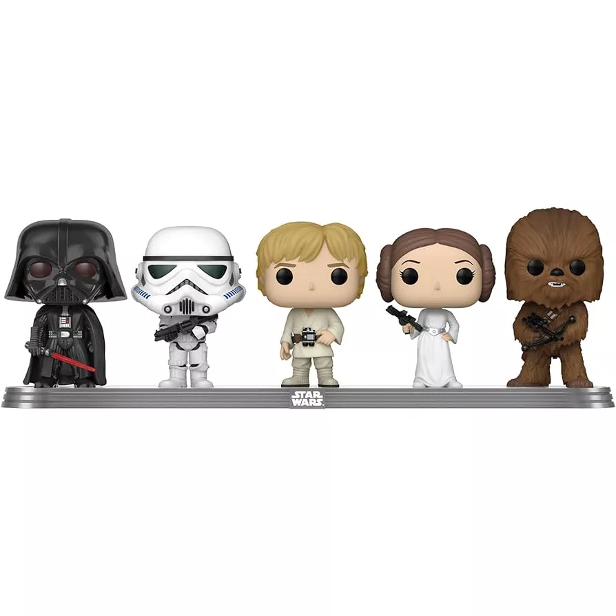 Darth Vader / Stormtrooper / Luke Skywalker / Princess Leia / Chewbacca