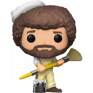 Bob Ross with Paintbrush image