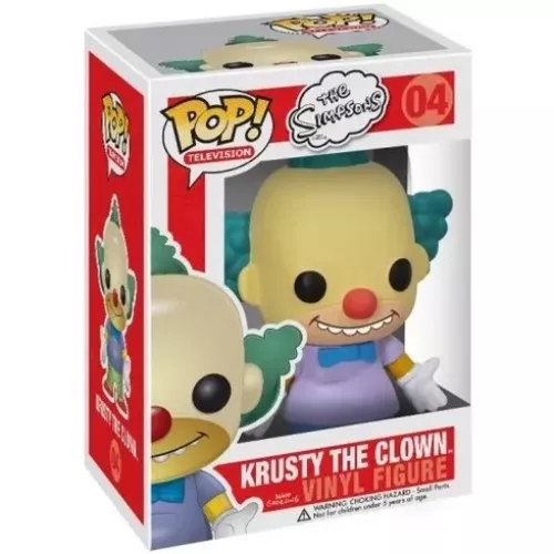 Funko Pop! Krusty the Clown #04 The Simpsons Television Box