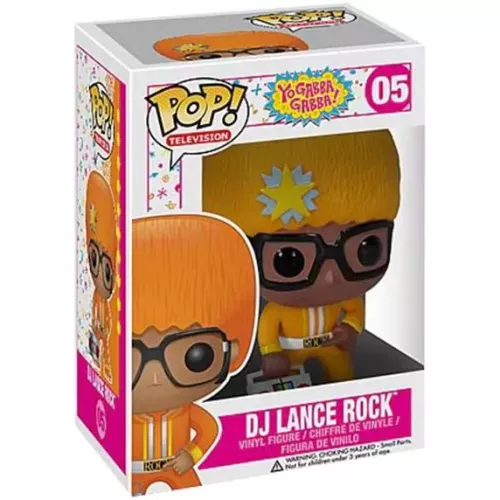 Funko Pop! DJ Lance Rock #05 Yo Gabba Gabba! Television Box