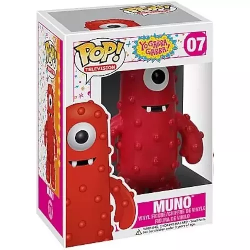 Funko Pop! Muno #07 Yo Gabba Gabba! Television Vinyl Figure Box
