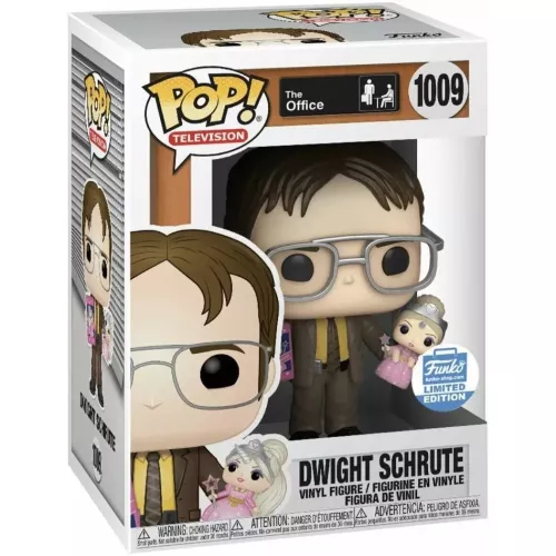 Funko Pop! Dwight Schrute #1009 with Princess Unicorn Box