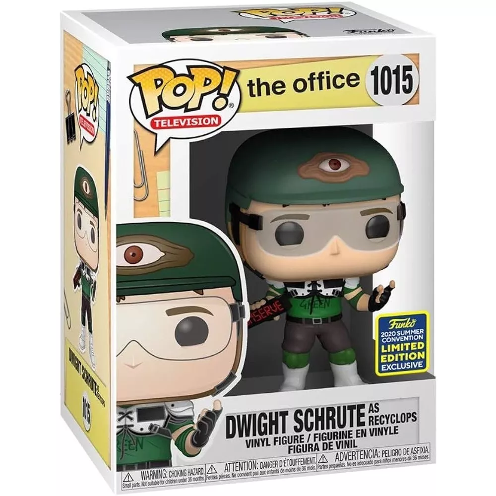 Dwight Schrute as Recyclops Box