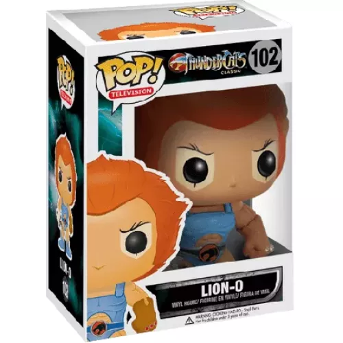 Funko Pop! Lion-O #102 Thundercats Classic Television Box