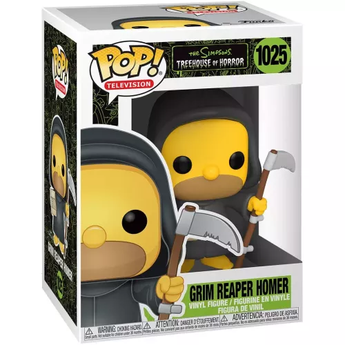 Funko Pop! Grim Reaper Homer #1025 The Simpsons Treehouse of Horror Box