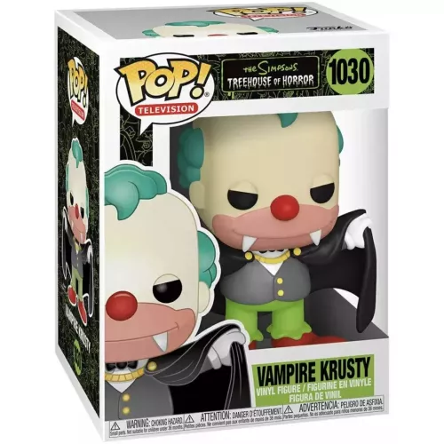 Funko Pop! Vampire Krusty #1030 The Simpsons Treehouse of Horror Box