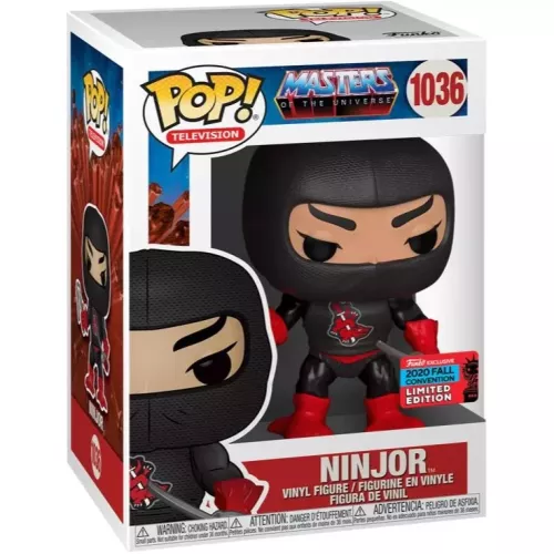 Funko Pop! Ninjor #1036 Masters of the Universe Television Box