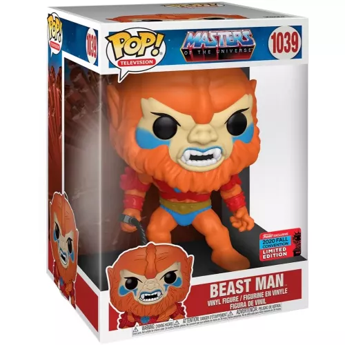 Funko Pop! Beast Man #1039 10 Inch Masters of the Universe Box