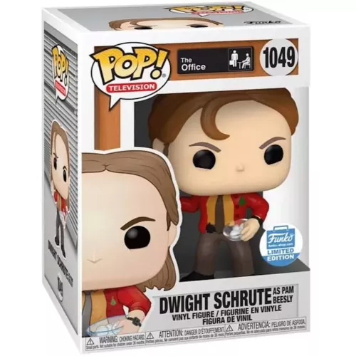 Funko Pop! Dwight Schrute as Pam Beesly #1049 The Office Box