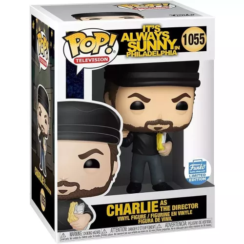 Funko Pop! Charlie as the Director #1055 It's Always Sunny in Philadelphia Box
