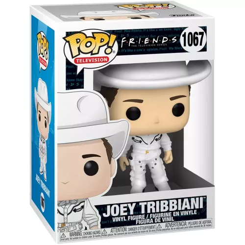 Funko Pop! Joey Tribbiani #1067 Cowboy Friends The Television Series Box