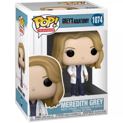 Funko Pop! Meredith Grey #1074 Grey's Anatomy Television Box