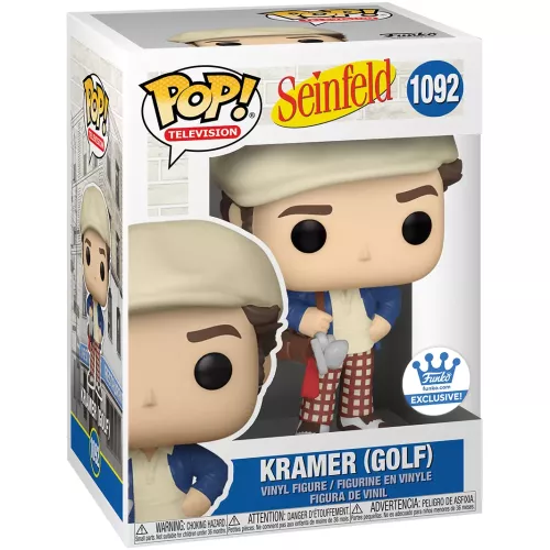 Funko Pop! Kramer (Golf) #1092 Seinfeld Television Box