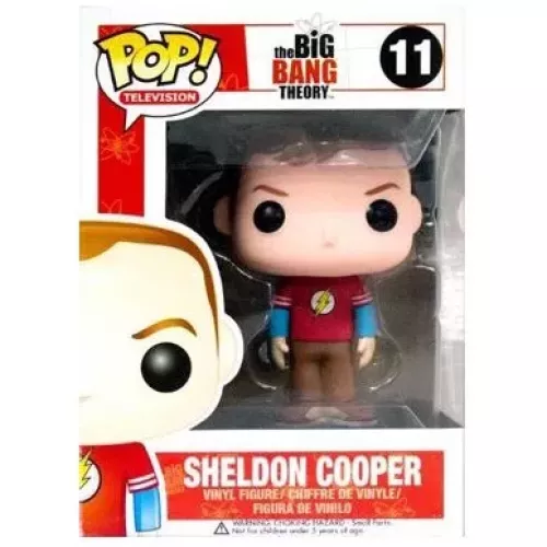 Funko Pop! Sheldon Cooper #11 Flash Shirt The Big Bang Theory Box