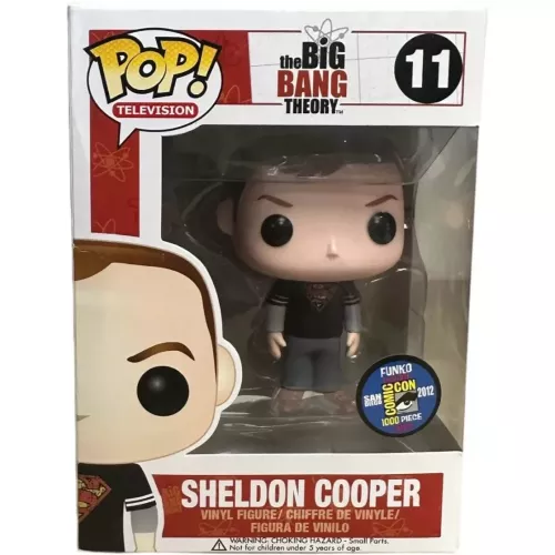 Funko Pop! Sheldon Cooper #11 Superman Shirt The Big Bang Theory Box