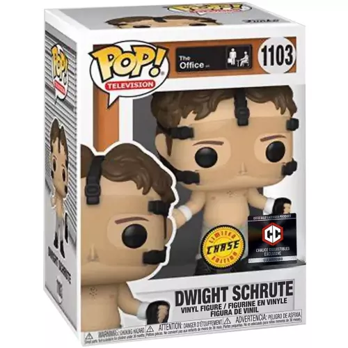 Funko Pop! Dwight Schrute #1103 Basketball Shirtless Box