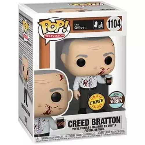 Funko Pop! Creed Bratton #1104 Chase Bloody The Office Box