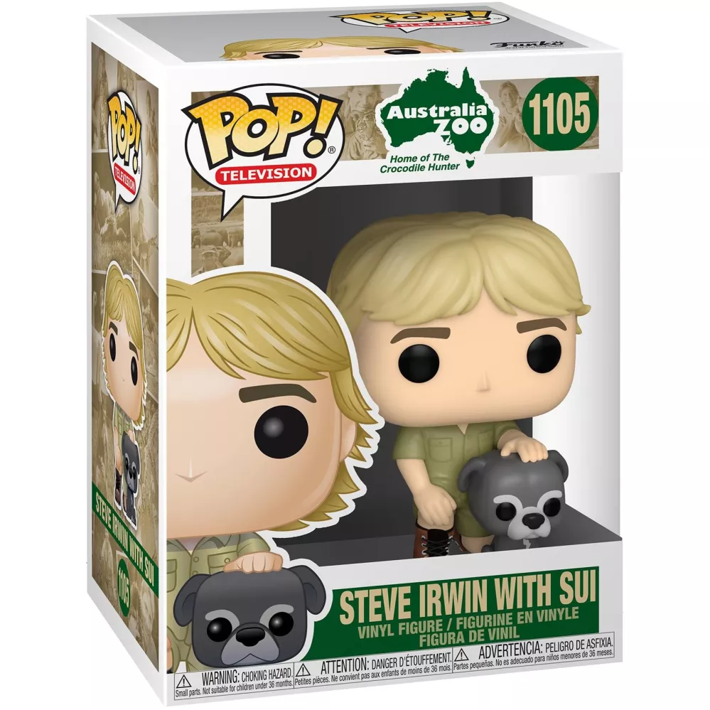 Steve Irwin with Sui Box