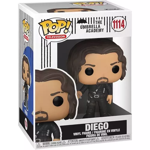 Funko Pop! Diego #1114 The Umbrella Academy Television Box