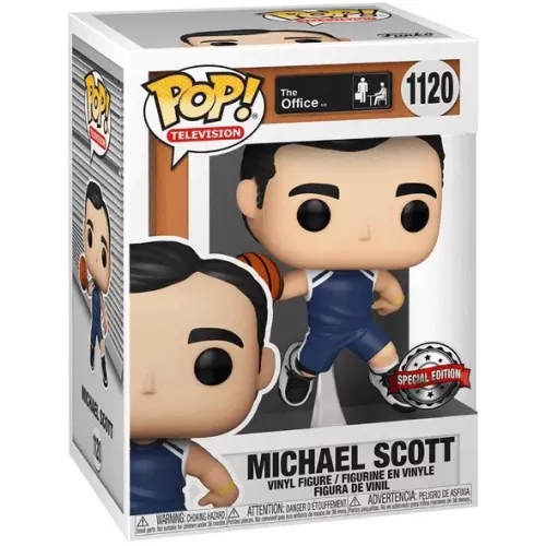 Funko Pop! Michael Scott #1120 Basketball The Office Box