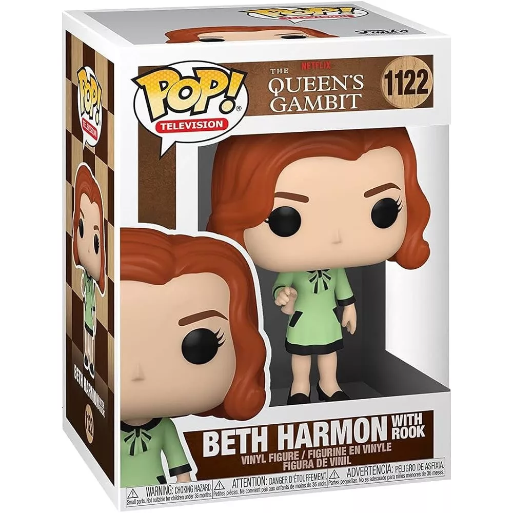 Beth Harmon with Rook Box