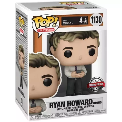 Funko Pop! Ryan Howard Blond #1130 The Office Television Box