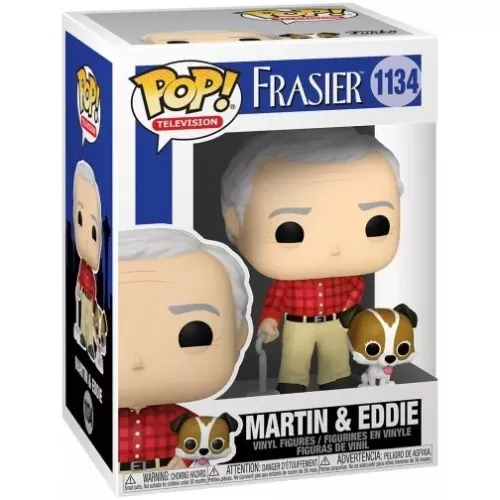 Funko Pop! Martin & Eddie #1134 Frasier Television Box