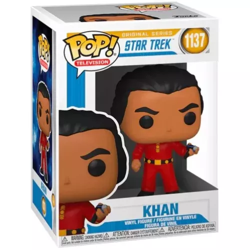 Funko Pop! Khan #1137 Original Series Star Trek Television Box
