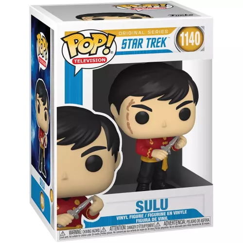 Funko Pop! Sulu #1140 Mirror Mirror Outfit Original Series Star Trek Box