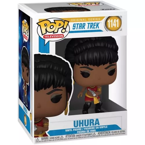 Funko Pop! Uhura #1141 Mirror Mirror Outfit Original Series Star Trek Box