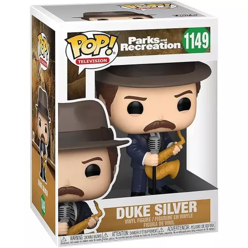 Funko Pop! Duke Silver #1149 Parks and Recreation Television Box