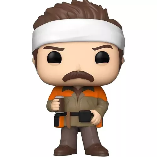 Funko Pop! Hunter Ron #1150 Bandaged Chase Parks and Recreation