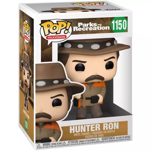 Funko Pop! Hunter Ron #1150 Parks and Recreation Television Box