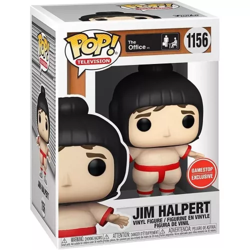 Funko Pop! Jim Halpert #1156 Sumo Suit The Office Television Box