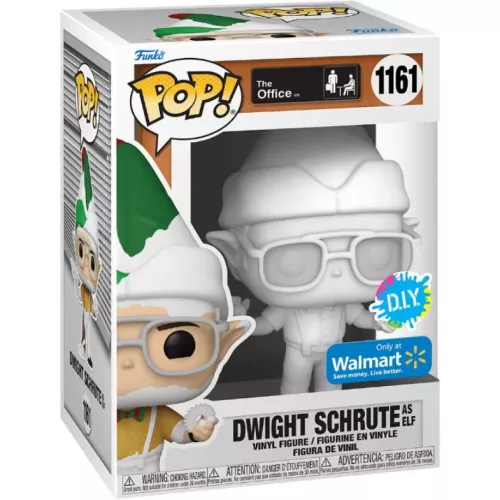 Funko Pop! Dwight Schrute as as Elf #1161 D.I.Y. The Office Box