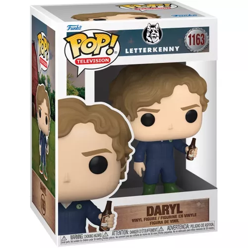 Funko Pop! Daryl #1163 Letterkenny Television Vinyl Figure Box