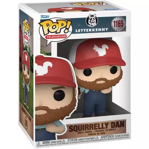 Funko Pop! Squirrelly Dan #1165 Letterkenny Television Box