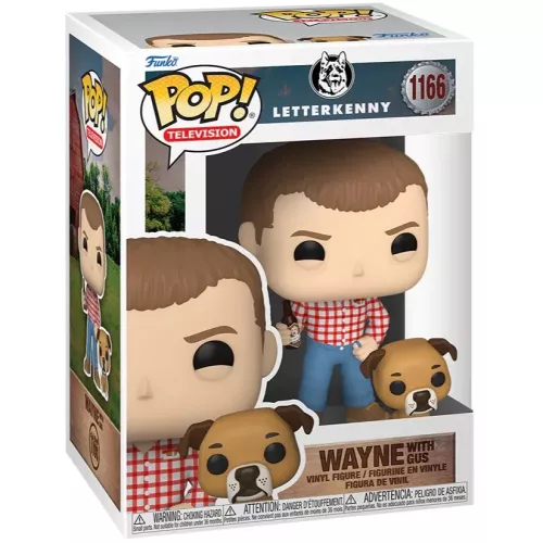 Funko Pop! Wayne with Gus #1166 Letterkenny Television Box