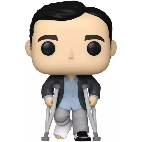 Funko Pop! Michael Scott #1170 with Crutches The Office