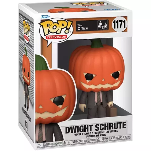 Funko Pop! Dwight Schrute #1171 with Pumkinhead The Office Box