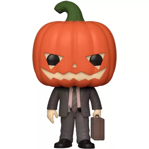 Funko Pop! Dwight Schrute #1171 with Pumkinhead The Office