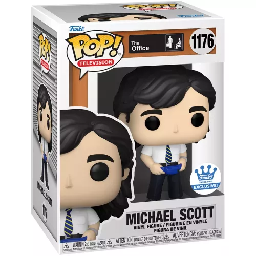 Funko Pop! Michael Scott #1176 Young The Office Television Box
