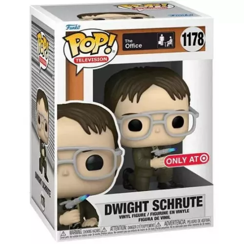 Funko Pop! Dwight Schrute #1178 with Blow Torch The Office Box