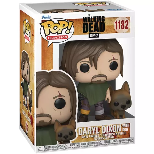 Funko Pop! Daryl Dixon with Dog #1182 The Walking Dead AMC Box
