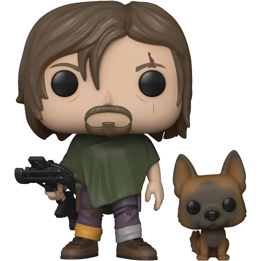 Daryl Dixon with Dog