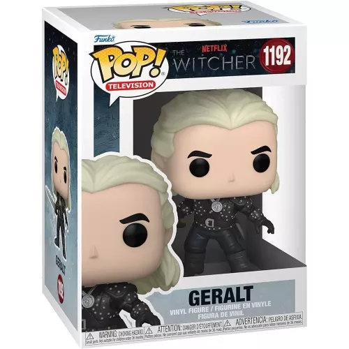 Funko Pop! Geralt #1192 Netflix The Witcher Television Box