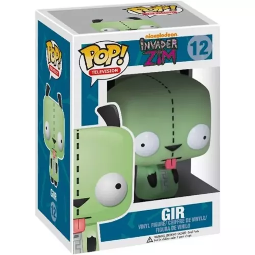 Funko Pop! Gir #12 Nickelodeon Invader Zim Television Box